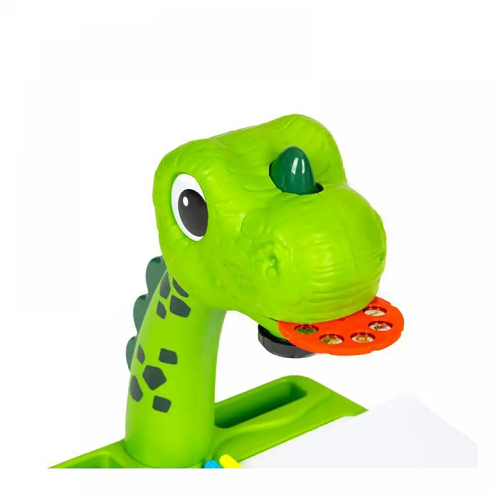 Παιδικός Προτζέκτορας Ζωγραφικής Δεινόσαυρος Χρώματος Πράσινο Multistore HC549652