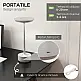 HOMCOM Wireless Lamp Touch LED Light 3 Tones and Rechargeable Battery, Ø13x28,5cm, Ασημί B31-454V00SR HOMCOM Wireless Lamp Touch LED Light 3 Tones and Rechargeable Battery, Ø13x28,5cm, Ασημί B31-454V00SR