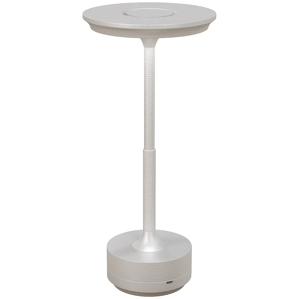HOMCOM Wireless Lamp Touch LED Light 3 Tones and Rechargeable Battery, Ø13x28,5cm, Ασημί B31-454V00SR HOMCOM Wireless Lamp Touch LED Light 3 Tones and Rechargeable Battery, Ø13x28,5cm, Ασημί B31-454V00SR