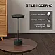 HOMCOM Wireless Lamp Touch LED Light 3 Tones και επαναφορτιζόμενη μπαταρία, Ø13x28,5cm, Μαύρο B31-454V00BK HOMCOM Wireless Lamp Touch LED Light 3 Tones και επαναφορτιζόμενη μπαταρία, Ø13x28,5cm, Μαύρο B31-454V00BK