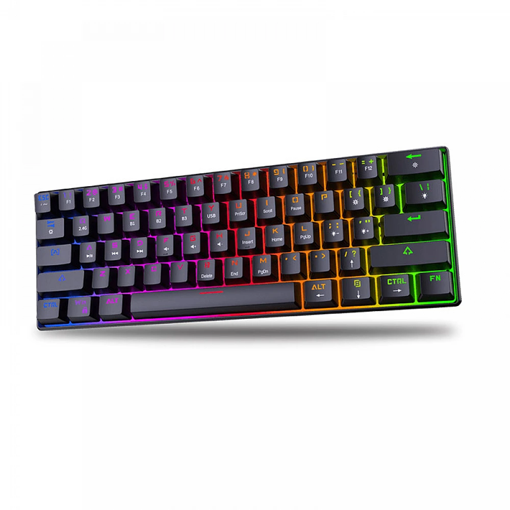 Ασύρματο Μηχανικό Πληκτρολόγιο USB Bluetooth με RGB Φωτισμό US Brown All Claw Preyon PBAC61B Ασύρματο Μηχανικό Πληκτρολόγιο USB Bluetooth με RGB Φωτισμό US Brown All Claw Preyon PBAC61B