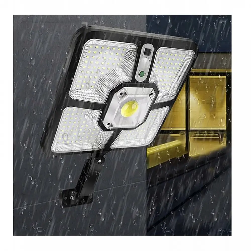 Επιτοίχιος Ηλιακός Προβολέας με Αισθητήρα Κίνησης και Τηλεχειριστήριο 8 W Izoxis 22736