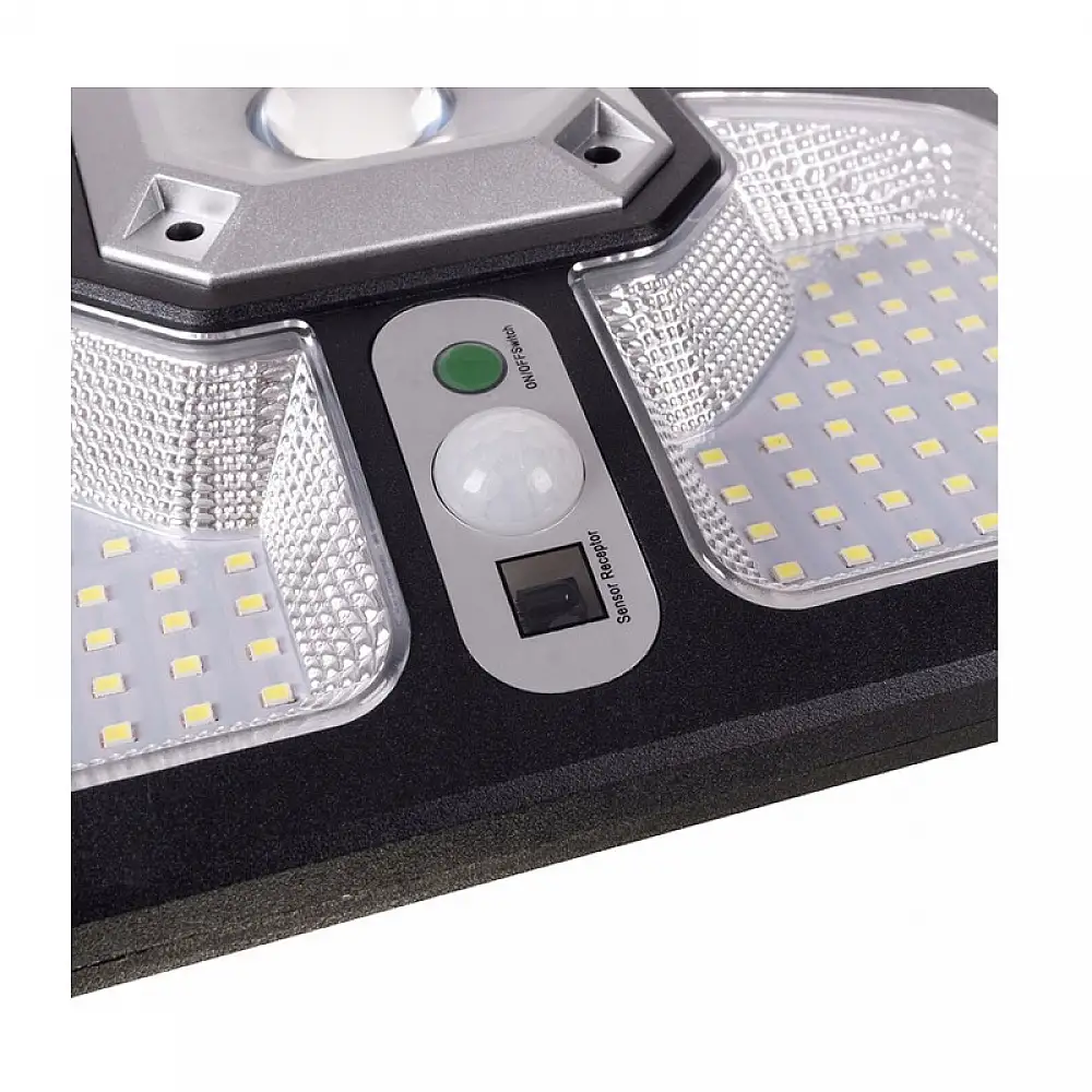 Επιτοίχιος Ηλιακός Προβολέας με Αισθητήρα Κίνησης και Τηλεχειριστήριο 8 W Izoxis 22736