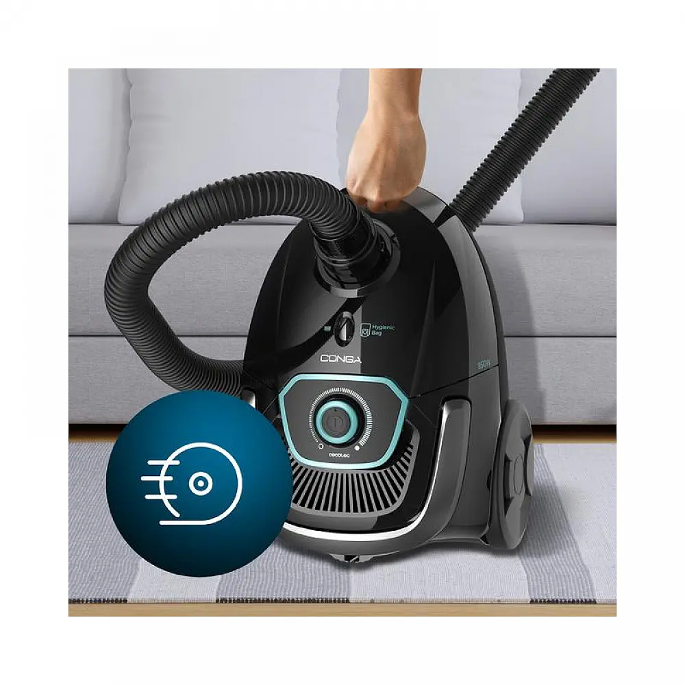 Ηλεκτρική Σκούπα 4 Lt 890 W Cecotec Conga Powerbag 4000 XL CEC-08577 Ηλεκτρική Σκούπα 4 Lt 890 W Cecotec Conga Powerbag 4000 XL CEC-08577