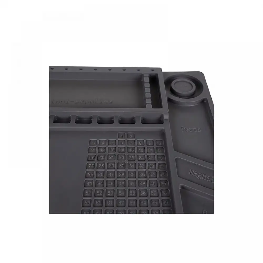 Χαλάκι Σέρβις Σιλικόνης με 4 Μαγνητικές Τσέπες 30 x 45 cm Bigstren 22727