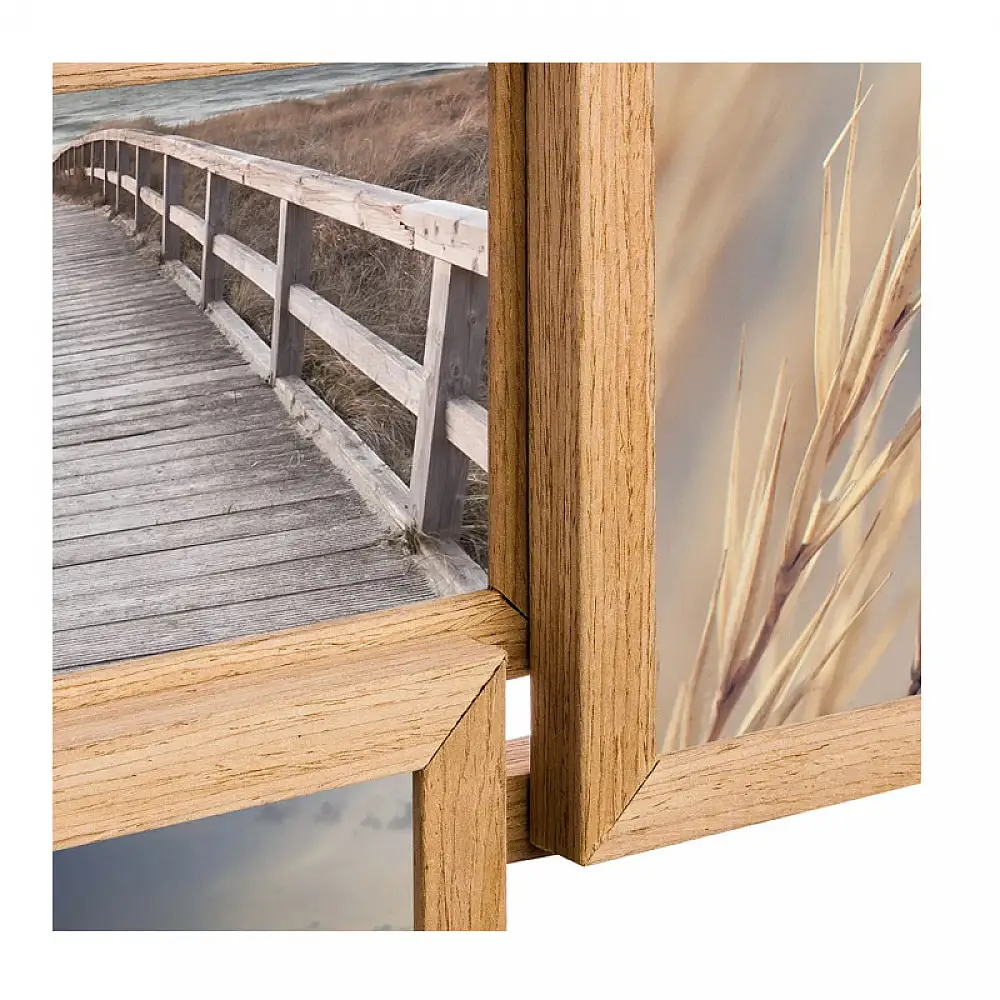 Ξύλινη Κορνίζα 12 Θέσεων 59.5 x 3 x 45.5 cm Atmosphera 114691