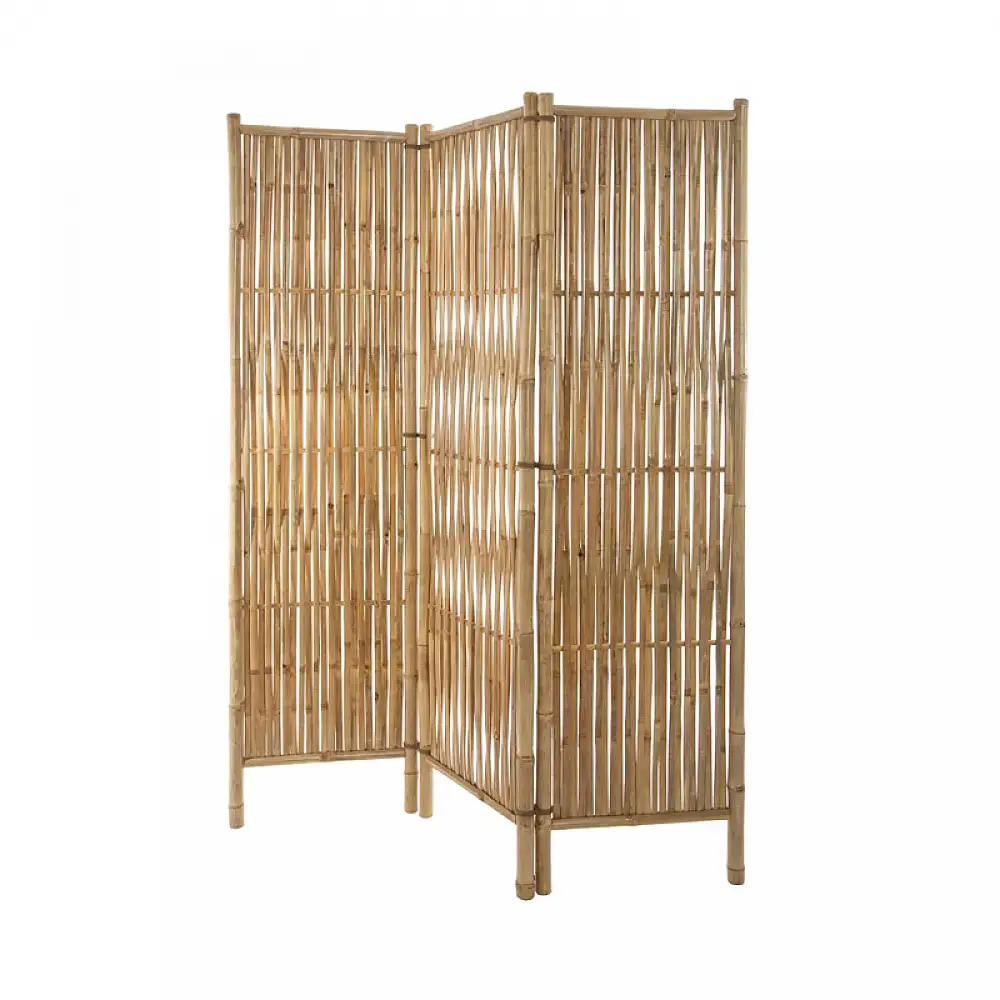 Ξύλινο Διακοσμητικό Παραβάν από Μπαμπού 135 x 3 x 170 cm Atmosphera 157099