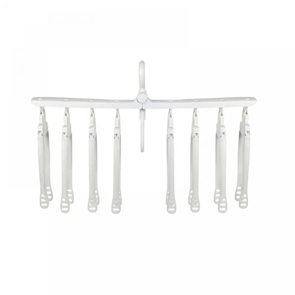 Πτυσσόμενη Κρεμάστρα Ρούχων 8 Θέσεων 42 x 52 x 58 cm JE CHERCHE UNE IDEE ME2603