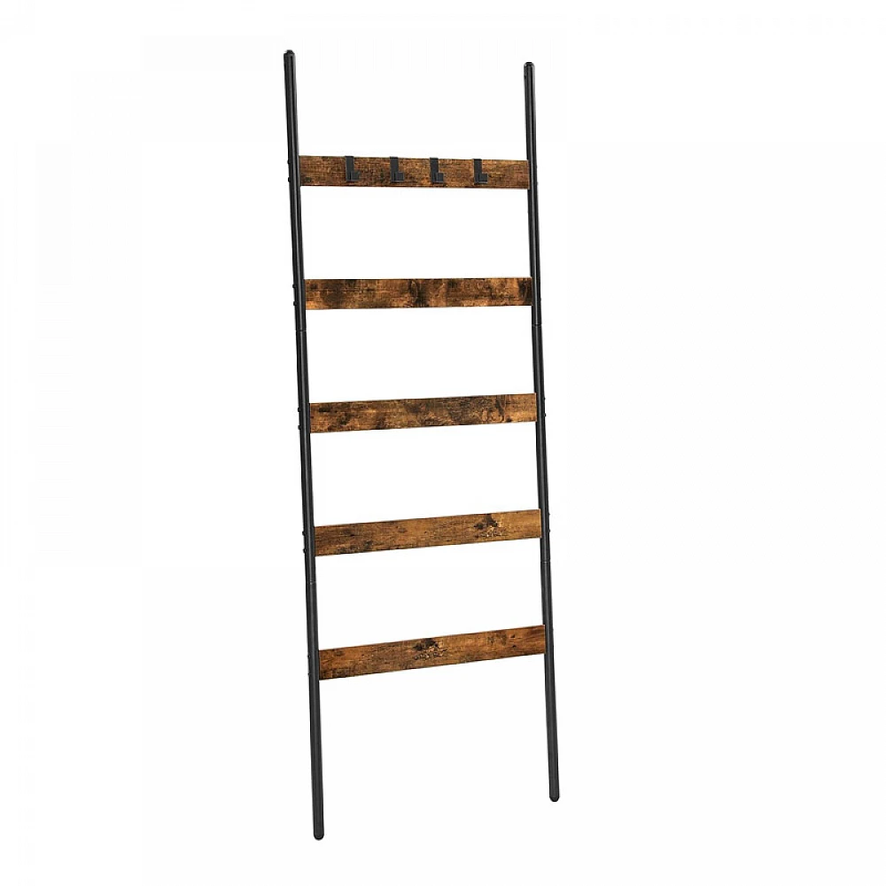 Μεταλλική Κρεμάστρα - Σκάλα Τοίχου 65 x 178 cm VASAGLE LLS011B01
