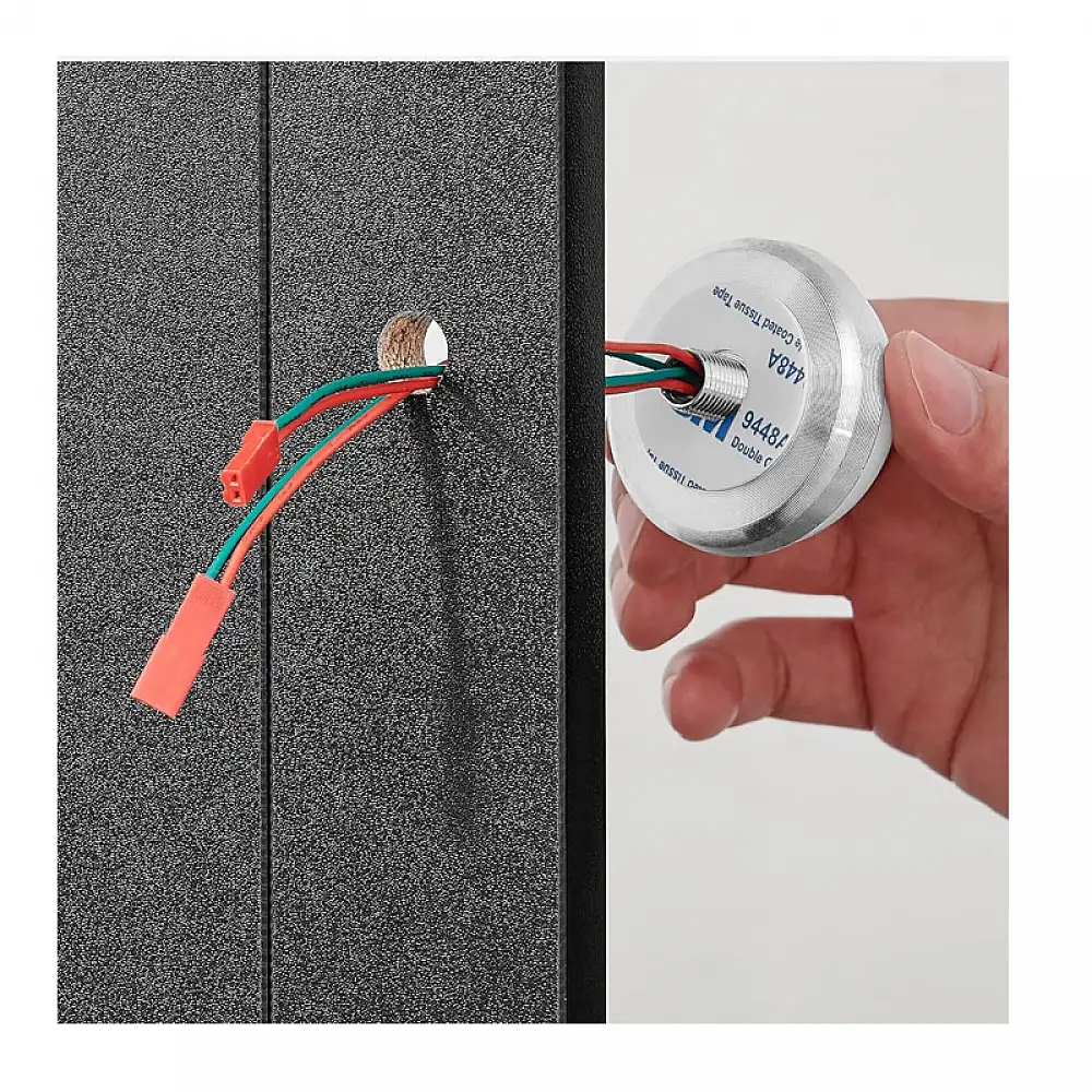 Ξύλινο Μπουντουάρ με Καθρέπτη και Φωτισμό 80 x 40 x 145 cm Χρώματος Μαύρο VASAGLE RDT114T16