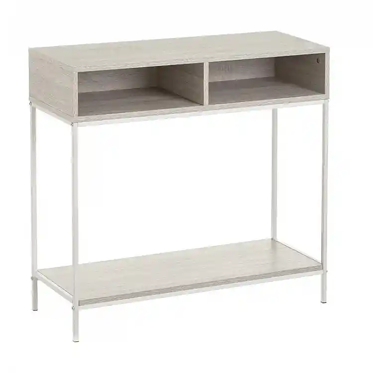Μεταλλική Κονσόλα με 3 Ράφια 80 x 30 x 75 cm Bakaji 02839904