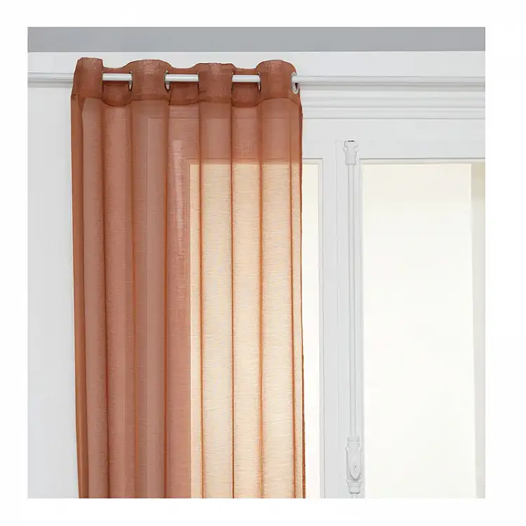 Κουρτίνα με Τρουκς 135 x 240 cm Terracotta Moly Atmosphera 146280G