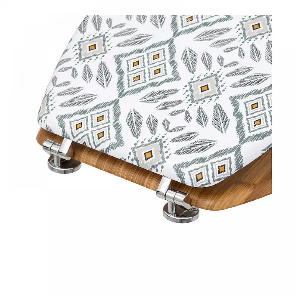 Ξύλινο Καπάκι Λεκάνης 36 x 42.5 x 5.35 cm Hapache 5Five Simply Smart 174910A