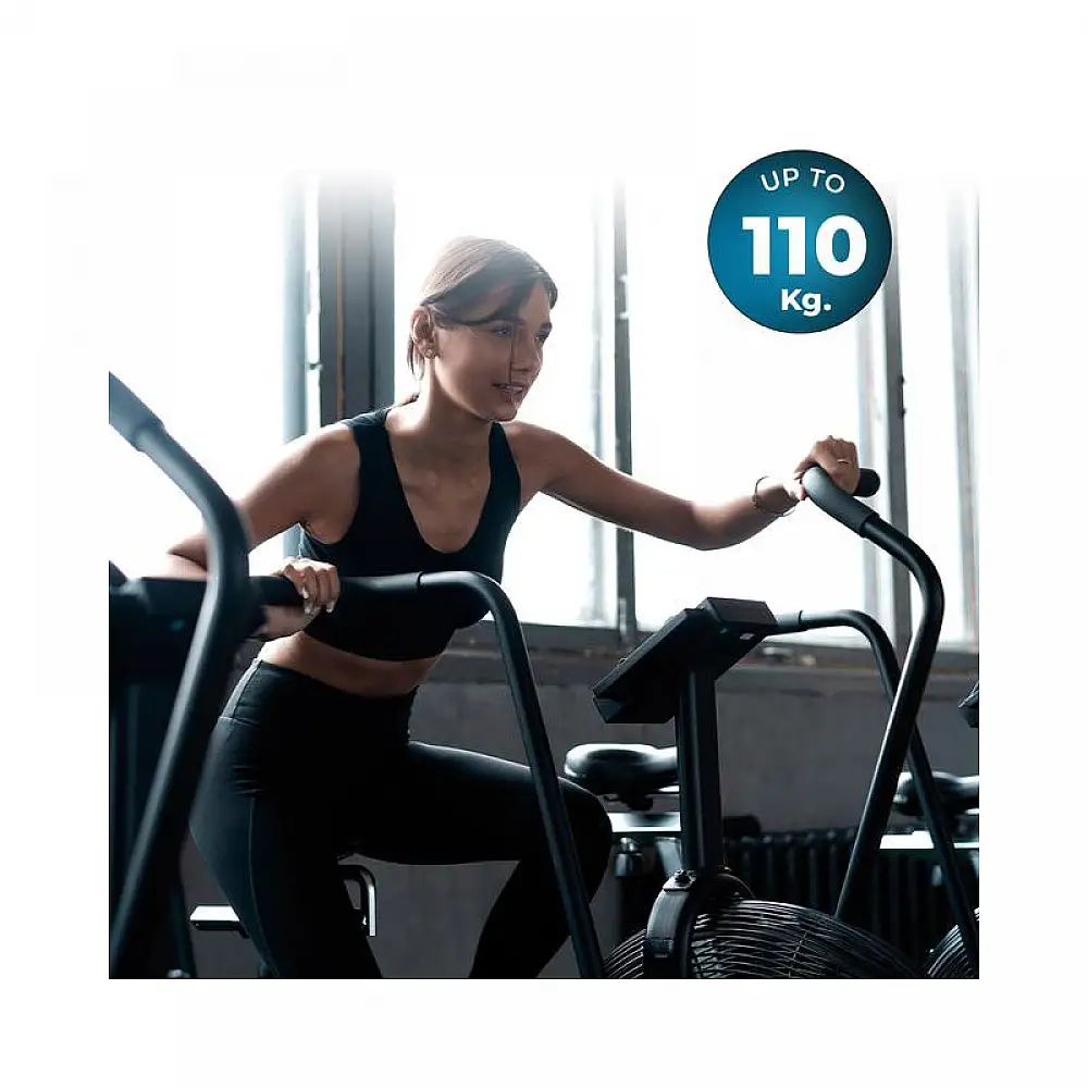 Ποδήλατο Γυμναστικής Spinning με Αντίσταση Αέρα Cecotec DrumFit CrossFit 2000 Eolo CEC-07229