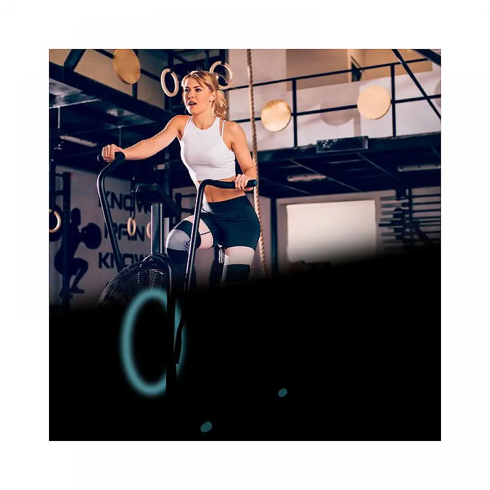 Ποδήλατο Γυμναστικής Spinning με Αντίσταση Αέρα Cecotec DrumFit CrossFit 3000 Eolo CEC-07230