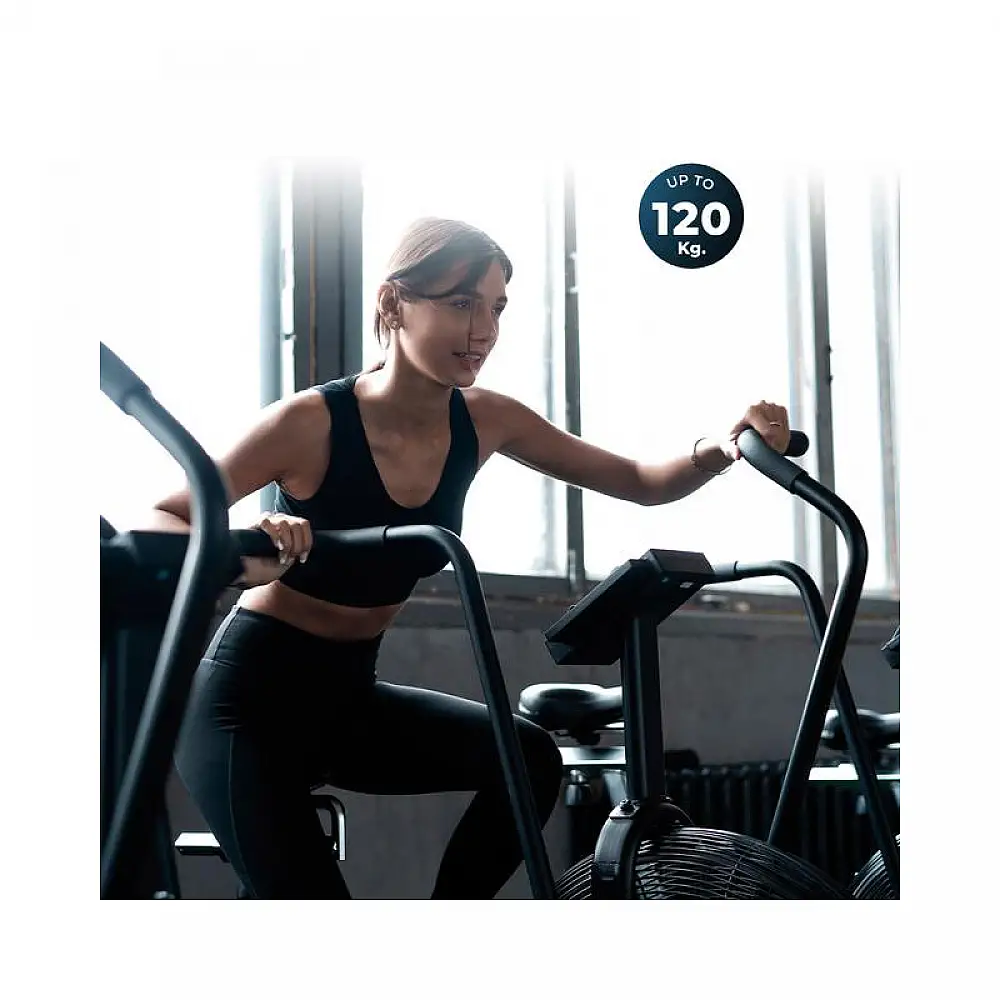 Ποδήλατο Γυμναστικής Spinning με Αντίσταση Αέρα Cecotec DrumFit CrossFit 3000 Eolo CEC-07230