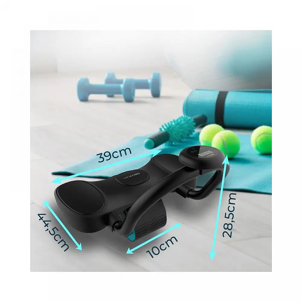 Ρόδα Κοιλιακών με Οθόνη LCD Cecotec DrumFit AB Fit Pro CEC-07237