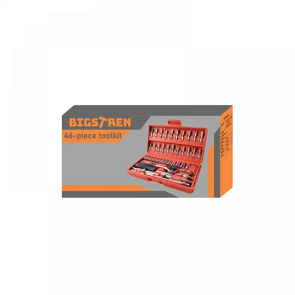 Σετ Βαλιτσάκι Εργαλείων 46 τμχ Bigstren 8630