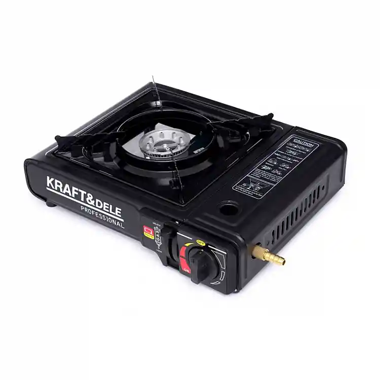 Φορητή Εστία Υγραερίου Μονή 2.2 kW Kraft&Dele KD-10499