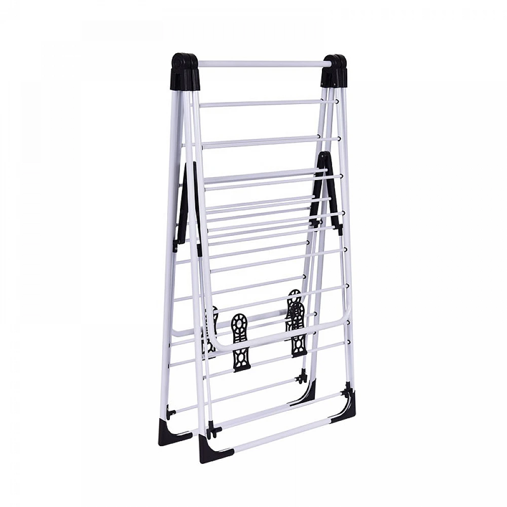 Πτυσσόμενη Απλώστρα 137 x 56 x 124 cm Costway HW53986