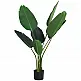 Φυτό Outsunny Τεχνητό Bird of Paradise Ύψος 120 cm με γλάστρα για εσωτερικούς και εξωτερικούς χώρους 844-266