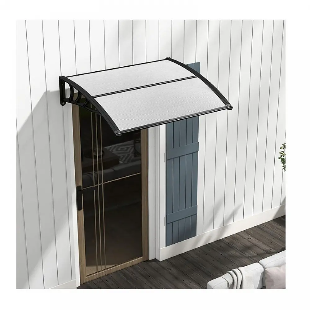 Πλαστικό Κιόσκι - Τέντα Πόρτας Εισόδου 122 x 99 x 28 cm Costway NP11229GR Πλαστικό Κιόσκι - Τέντα Πόρτας Εισόδου 122 x 99 x 28 cm Costway NP11229GR