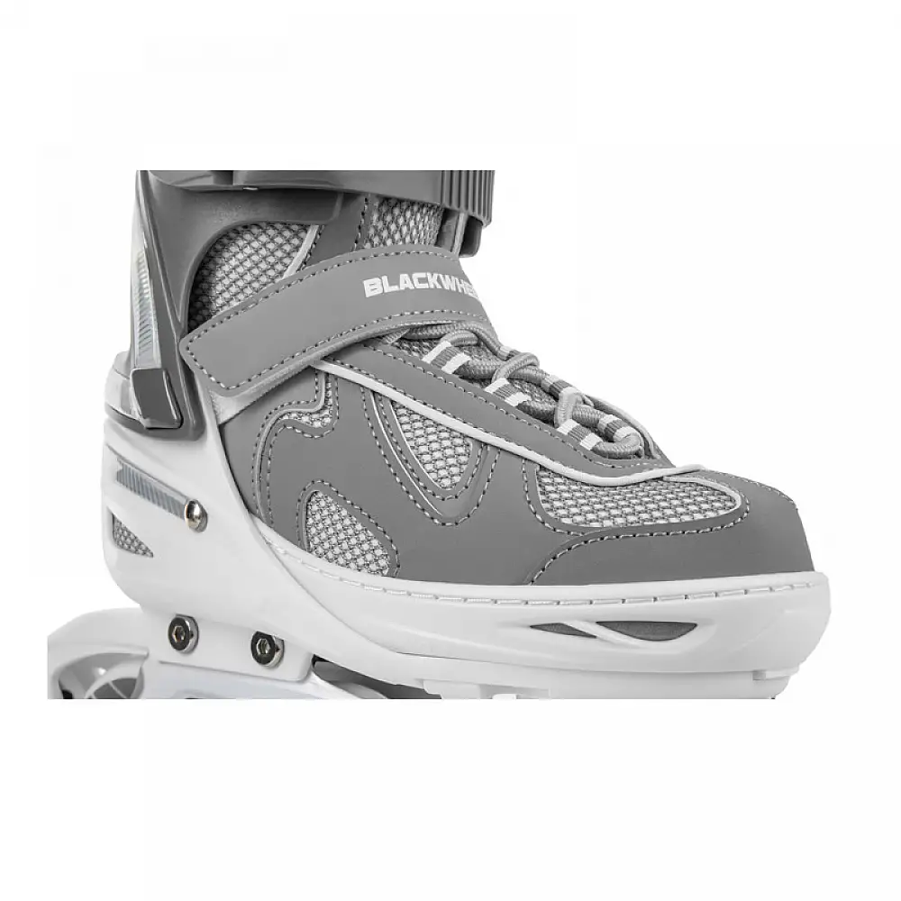 Αυξομειούμενα Inline Rollers 35-38 Χρώματος Γκρι Blackwheels Flex Pro 12578716