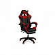 Καρέκλα Gaming με Υποπόδιο 63 x 62 x 114-124 cm Χρώματος Κόκκινο - Μαύρο Idomya 30078800 Καρέκλα Gaming με Υποπόδιο 63 x 62 x 114-124 cm Χρώματος Κόκκινο - Μαύρο Idomya 30078800