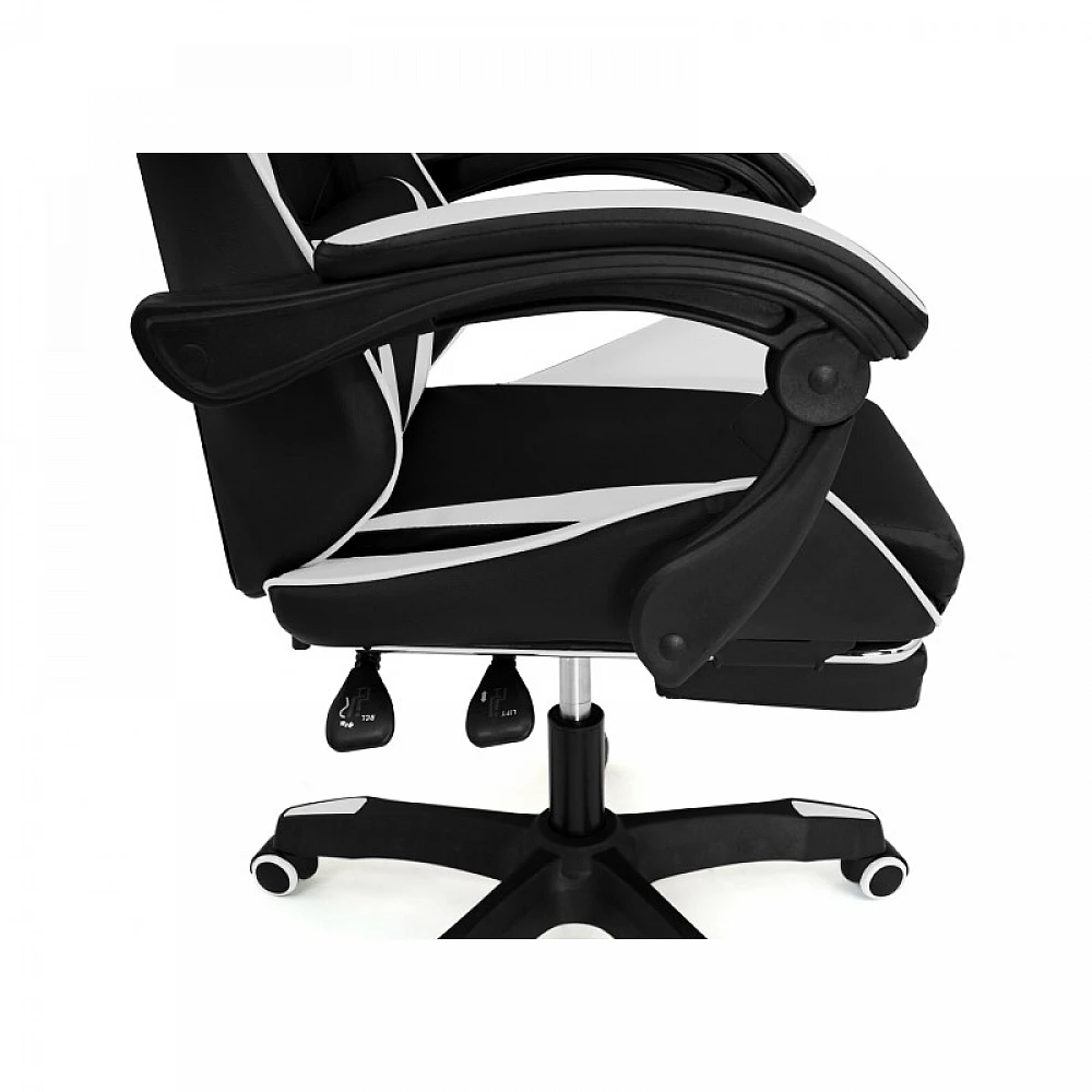Καρέκλα Gaming με Υποπόδιο 63 x 62 x 114-124 cm Χρώματος Μαύρο Idomya 30078802 Καρέκλα Gaming με Υποπόδιο 63 x 62 x 114-124 cm Χρώματος Μαύρο Idomya 30078802