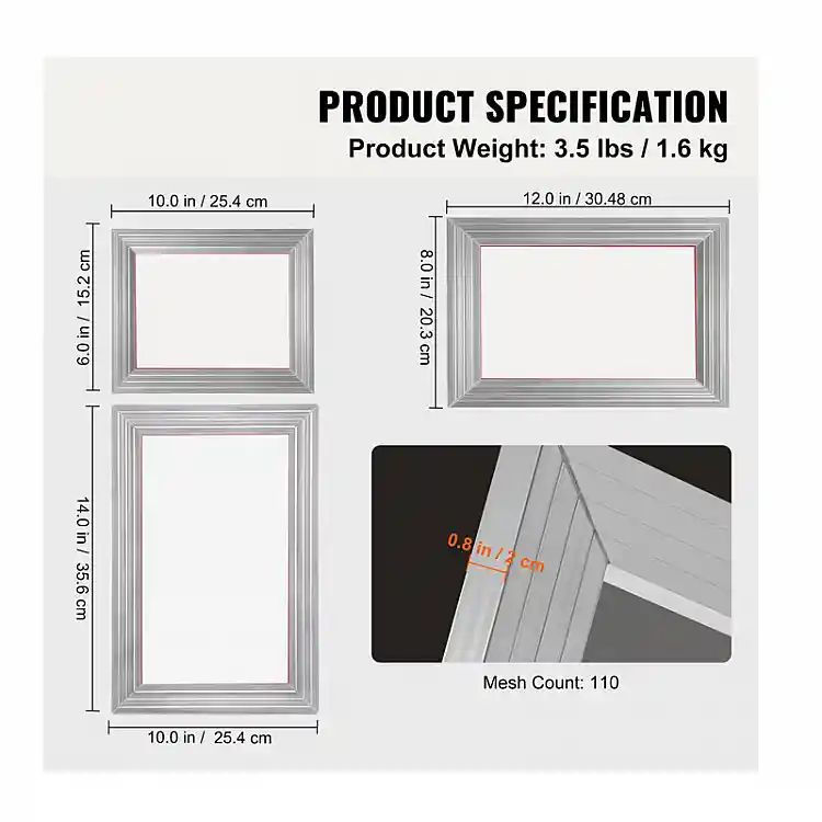 Σετ Εκτύπωσης και Μεταφοράς Εικόνας DIY VEVOR SYKJZHCCG3110ZNMRV0