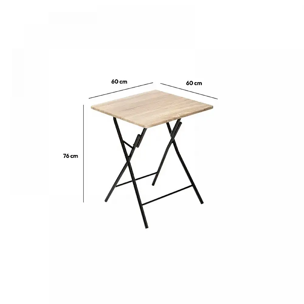 Μεταλλικό Πτυσσόμενο Τραπέζι Εξωτερικού Χώρου 60 x 60 x 76 cm 5Five Simply Smart 114264E