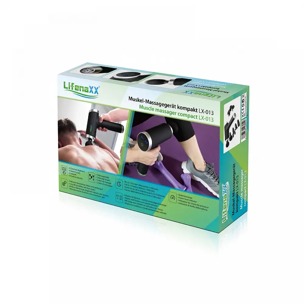 Συσκευή Μασάζ με 5 Κεφαλές Lifenaxx LX-013