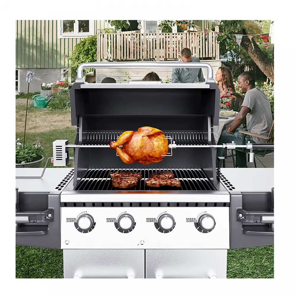 Σούβλα Ψησταριάς 100.6 cm Ατσάλινη με Μοτέρ VEVOR DGKCD32379W26XF9CV2