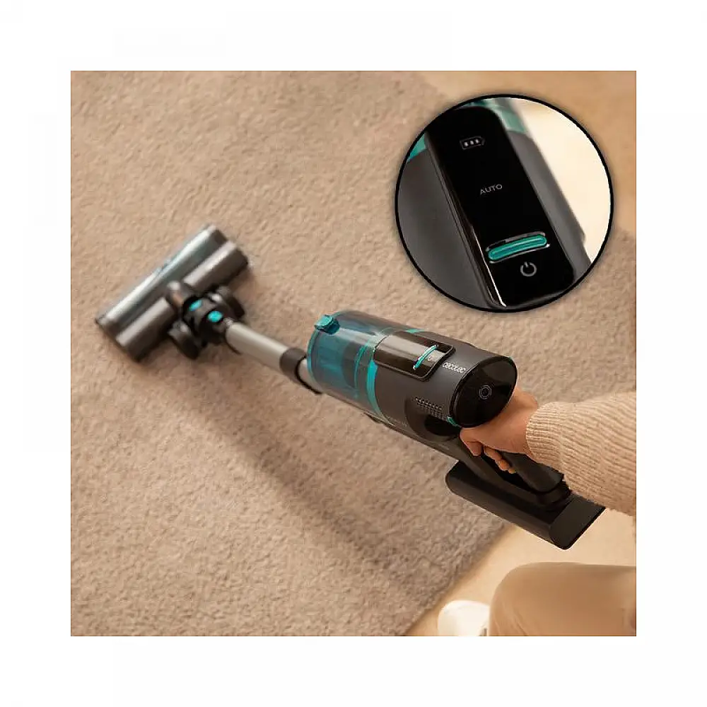 Ηλεκτρική Σκούπα 3 σε 1 Χωρίς Σακούλα με Αυτοκαθαριζόμενη Βάση Cecotec Conga RockStar 10000 Nebula Station CEC-04943