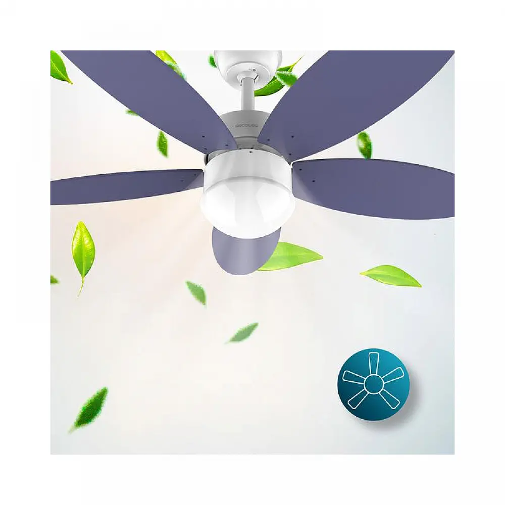 Ανεμιστήρας Οροφής με Φως Cecotec Energy Silence Aero 4260 Purple CEC-05879