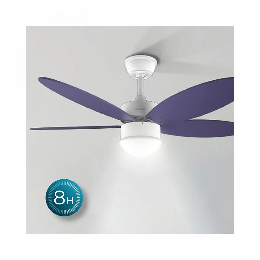Ανεμιστήρας Οροφής με Φως Cecotec Energy Silence Aero 4260 Purple CEC-05879