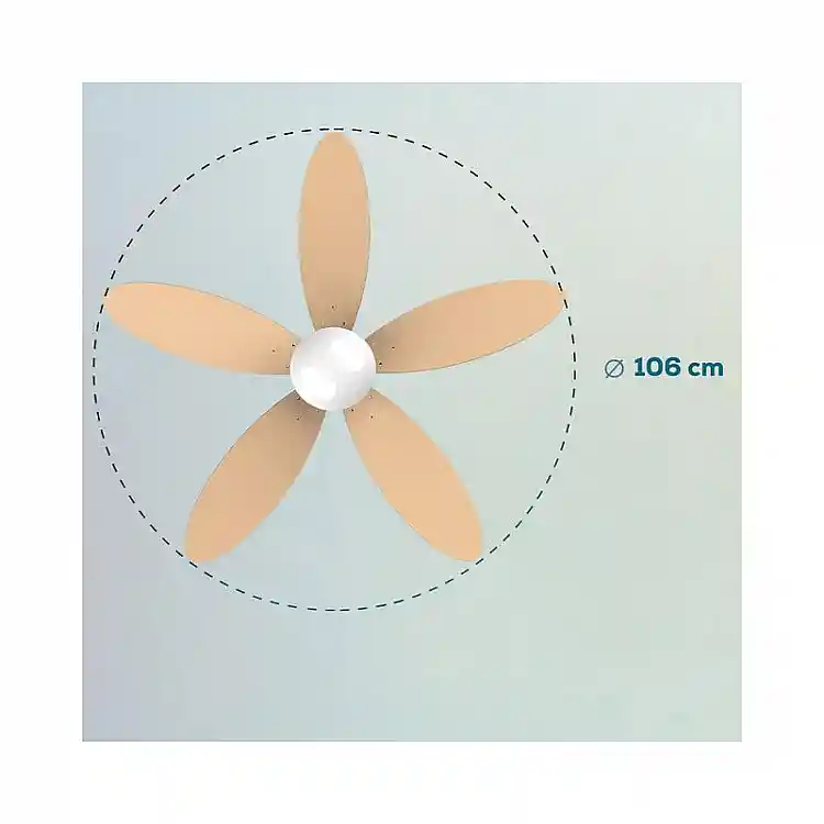 Ανεμιστήρας Οροφής με Φως Cecotec Energy Silence Aero 4260 Orange CEC-05998