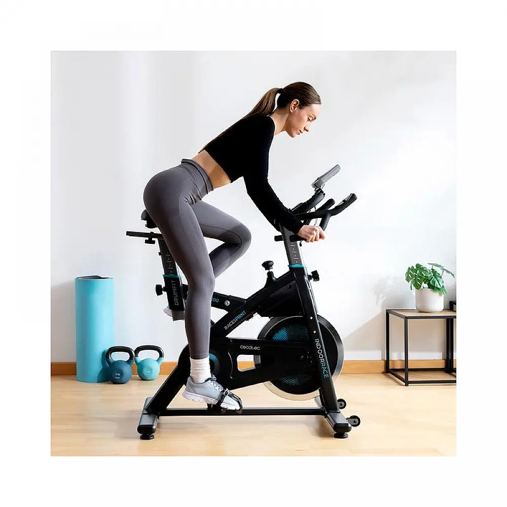 Ποδήλατο Γυμναστικής Cecotec Spinning DrumFit Indoor 24000 Race Sprint CEC-07245 Ποδήλατο Γυμναστικής Cecotec Spinning DrumFit Indoor 24000 Race Sprint CEC-07245
