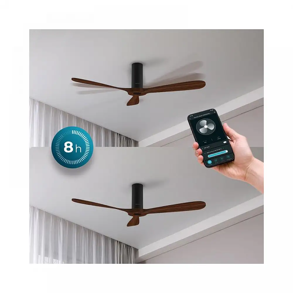 Ανεμιστήρας Οροφής με Wi-Fi Cecotec Energy Silence Aero 5500 Black Connected CEC-08241