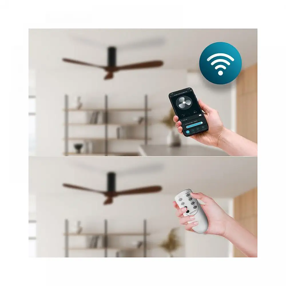 Ανεμιστήρας Οροφής με Wi-Fi Cecotec Energy Silence Aero 5500 Black Connected CEC-08241