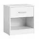 Ξύλινο Κομοδίνο με 1 Συρτάρι και 1 Ράφι 28 x 39 x 41 cm VASAGLE LET619T14