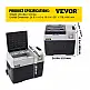 Ηλεκτρικό Φορητό Ψυγείο με 2 Ρόδες 40 Lt 60W 12/24V VEVOR BX-YSSCZBXSH-XC40V2