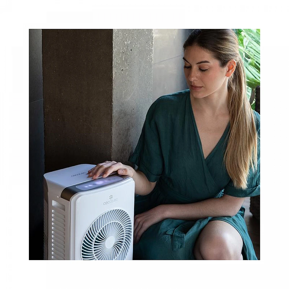 Φορητό Κλιματιστικό Air Cooler 65 W με Τηλεχειριστήριο Cecotec Energy Silence 3500 Cool Compact Smart CEC-08304 Φορητό Κλιματιστικό Air Cooler 65 W με Τηλεχειριστήριο Cecotec Energy Silence 3500 Cool Compact Smart CEC-08304