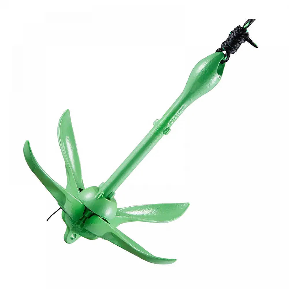 Πτυσσόμενη Άγκυρα για Κανό Καγιάκ από Χυτοσίδηρο 1.5 Kg με Σχοινί και Σημαδούρα VEVOR PHTMYJTPSG35NCT7KV0