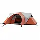 Σκηνή Camping Outsunny 5-6 ατόμων με βεράντα, 3000mm Αδιάβροχη με τσάντα μεταφοράς, πορτοκαλί A20-396V00OG