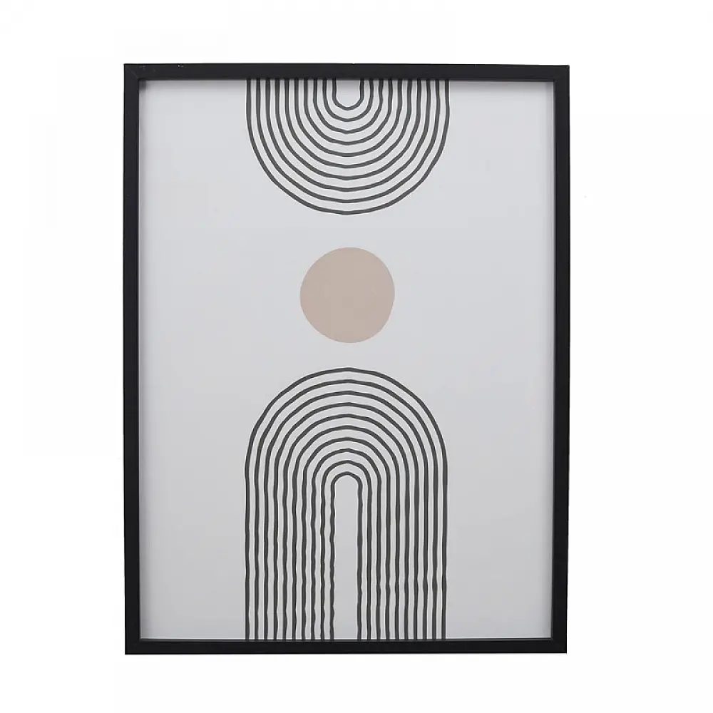 Σετ Ξύλινες Κορνίζες Τοίχου 45 x 2 x 60 cm 3 τμχ Home Deco Factory HD1977-SET