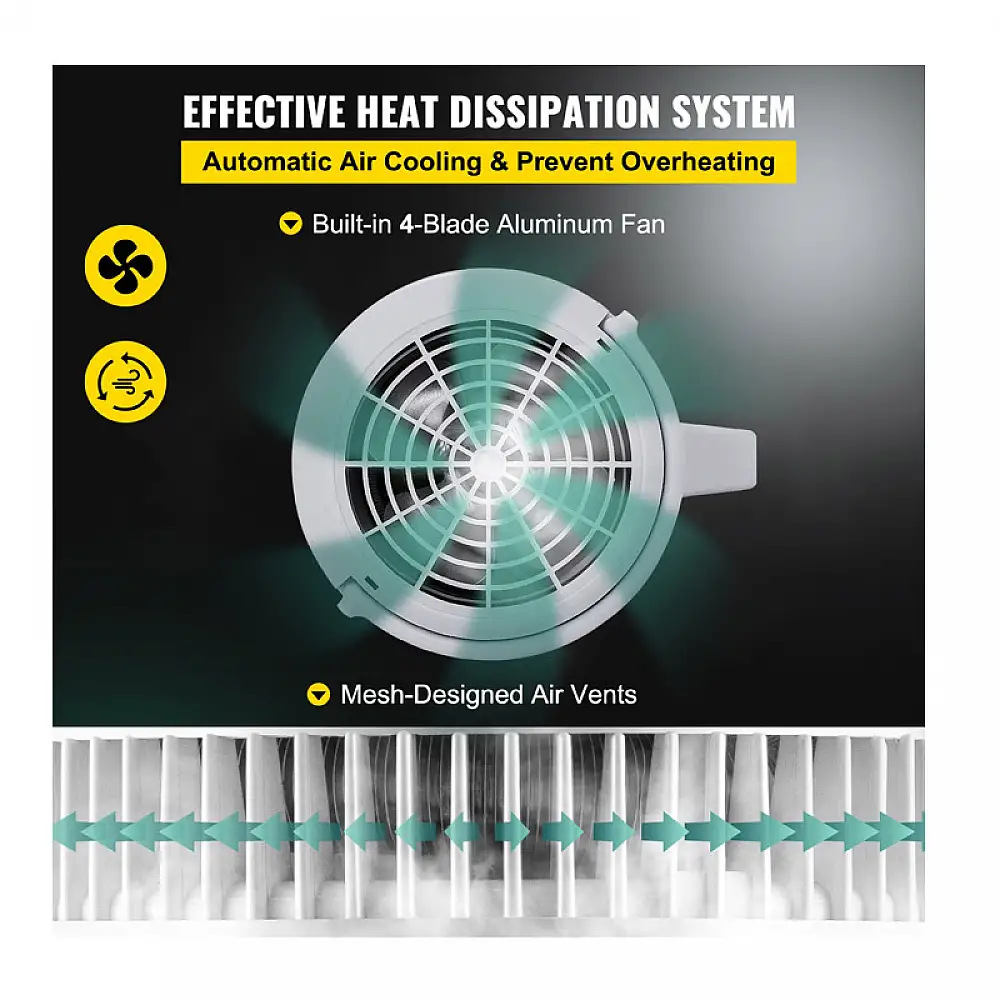 Αποστακτήρας Νερού 1.3 Lt/H με Δοχείο 4 Lt 750 W VEVOR HR-1ZLSJ000000001V2
