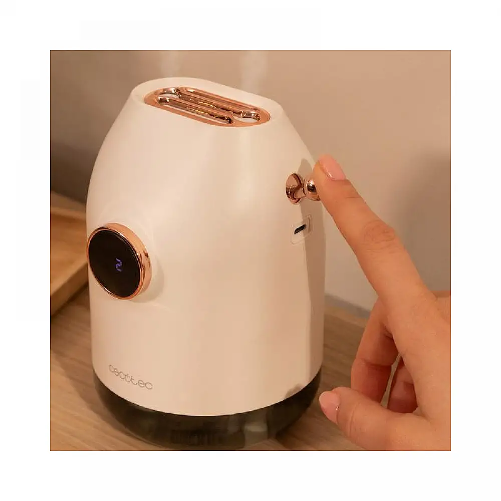 Ασύρματος Διαχυτής Αρώματος και Υγραντήρας με Οθόνη LED 550 ml 5000 mAh Cecotec Pure Aroma 550 Cordless CEC-01769