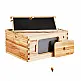 Ξύλινος Όροφος Κυψέλης με 10 Πλαίσια 503 x 414 x 245 mm VEVOR CTFXSMSHX1109SC61V0 Ξύλινος Όροφος Κυψέλης με 10 Πλαίσια 503 x 414 x 245 mm VEVOR CTFXSMSHX1109SC61V0