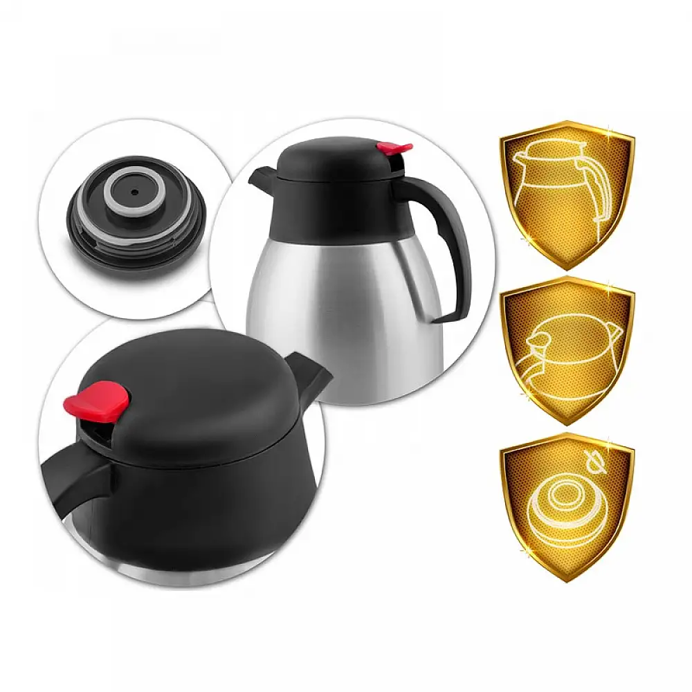 Κανάτα Θερμός από Ανοξείδωτο Ατσάλι 2 Lt Berdsen BD-780